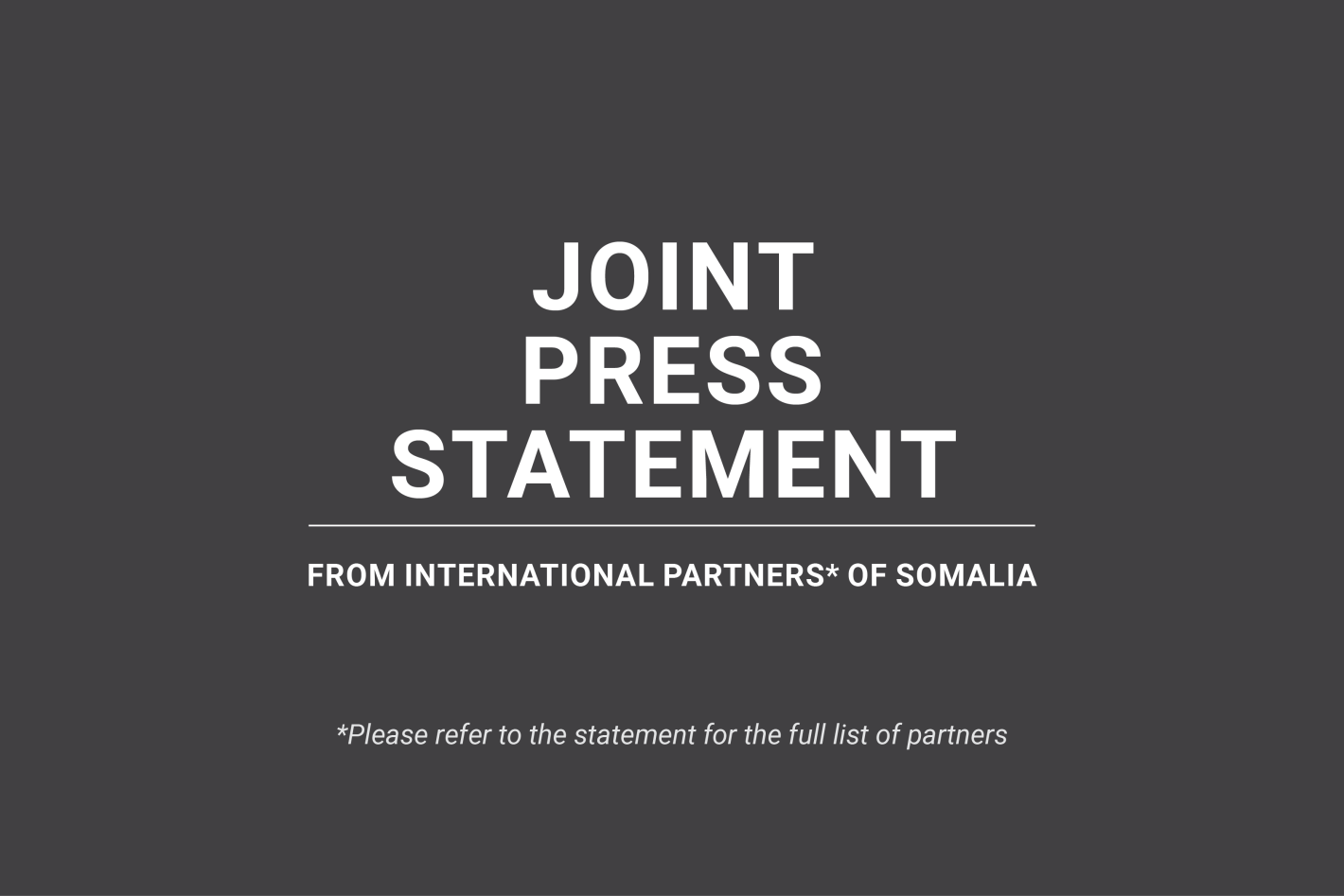 Joint Press Statement web cover