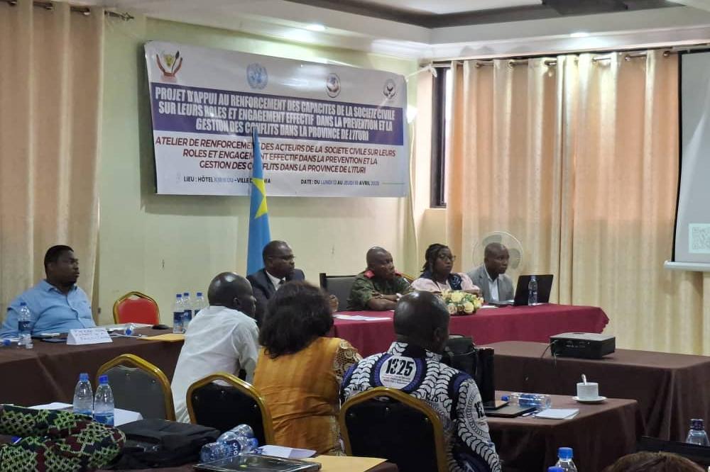 Over four days, participants were equipped in particular with skills in lobbying and advocacy techniques, the legal framework governing civil society organizations, as well as their role in the peace process.