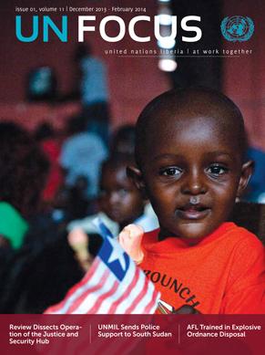 Cover of UN Focus (Vol 11, Issue 1, December 2013 - February 2014)